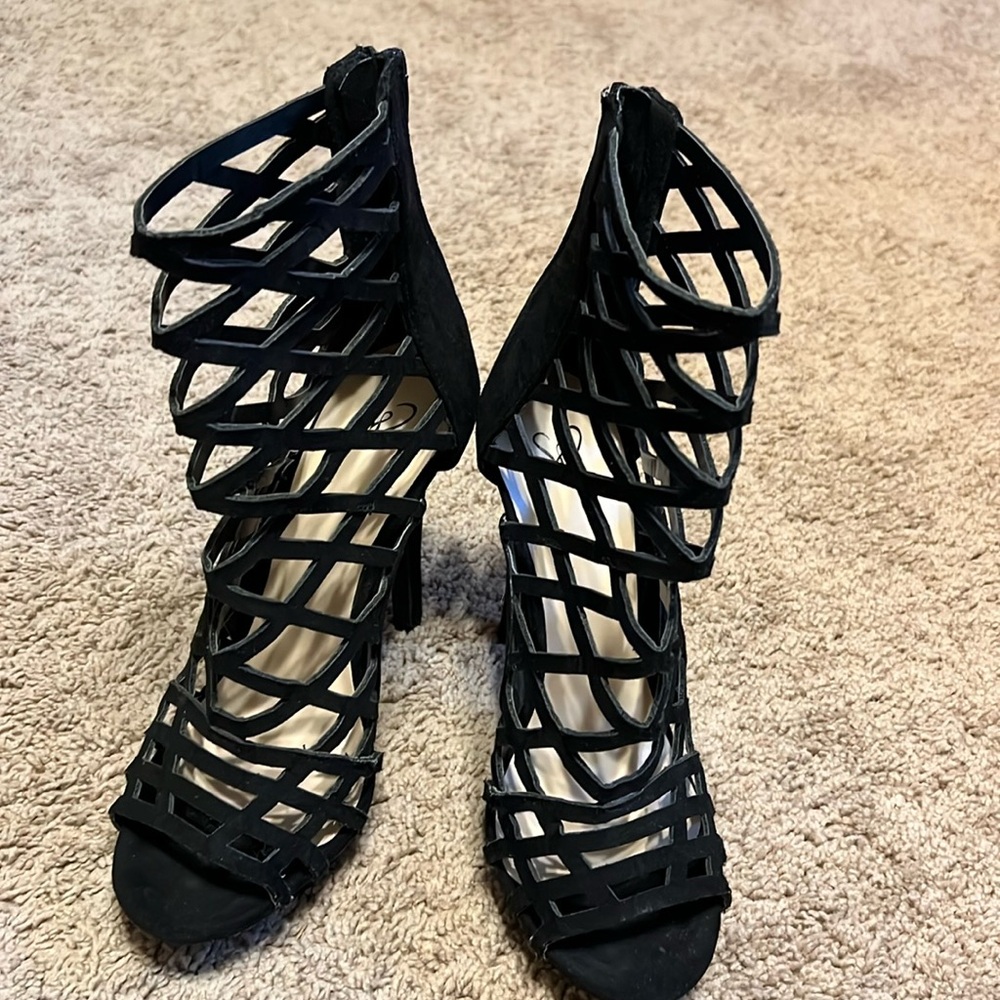 Black heels